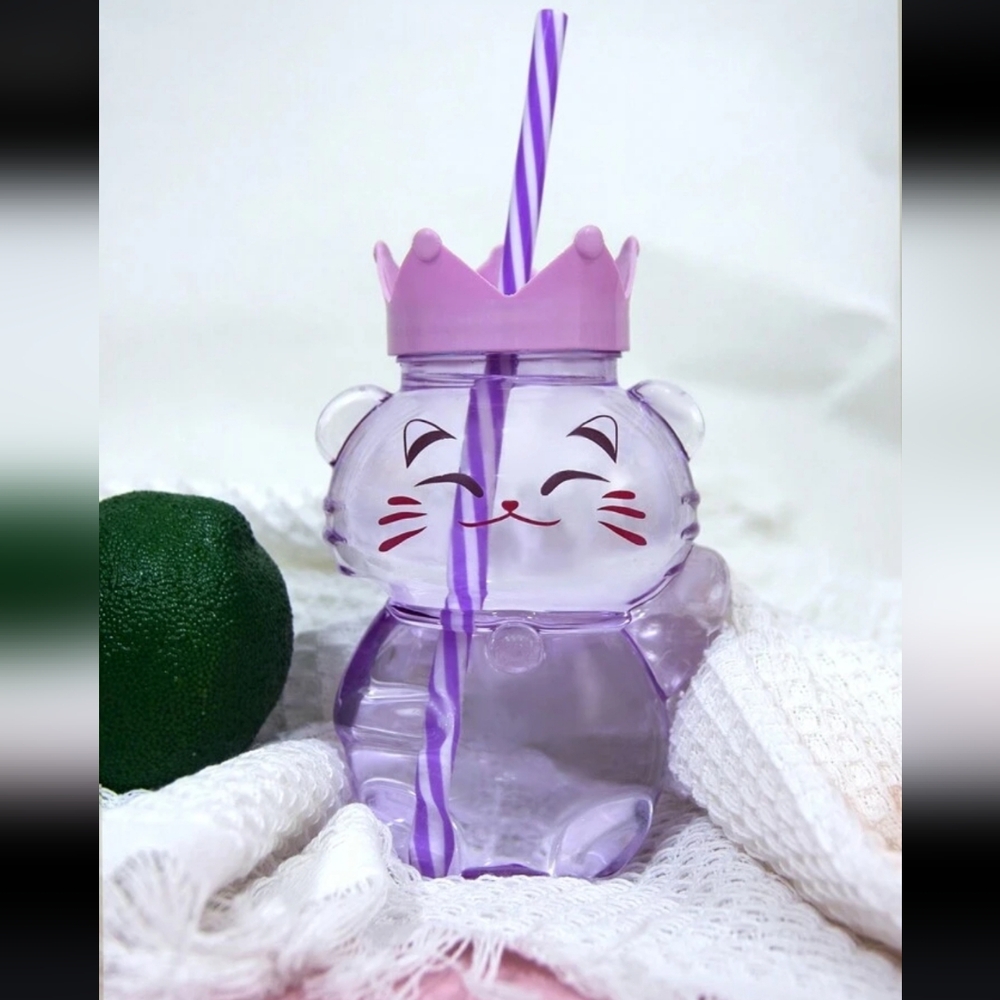 3 For $13💛Lucky Crown Cat Drinking Cup
